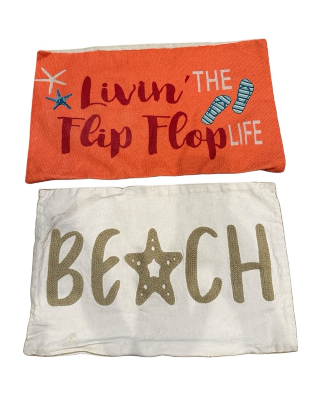 Coastal Lumbar Pillow Covers